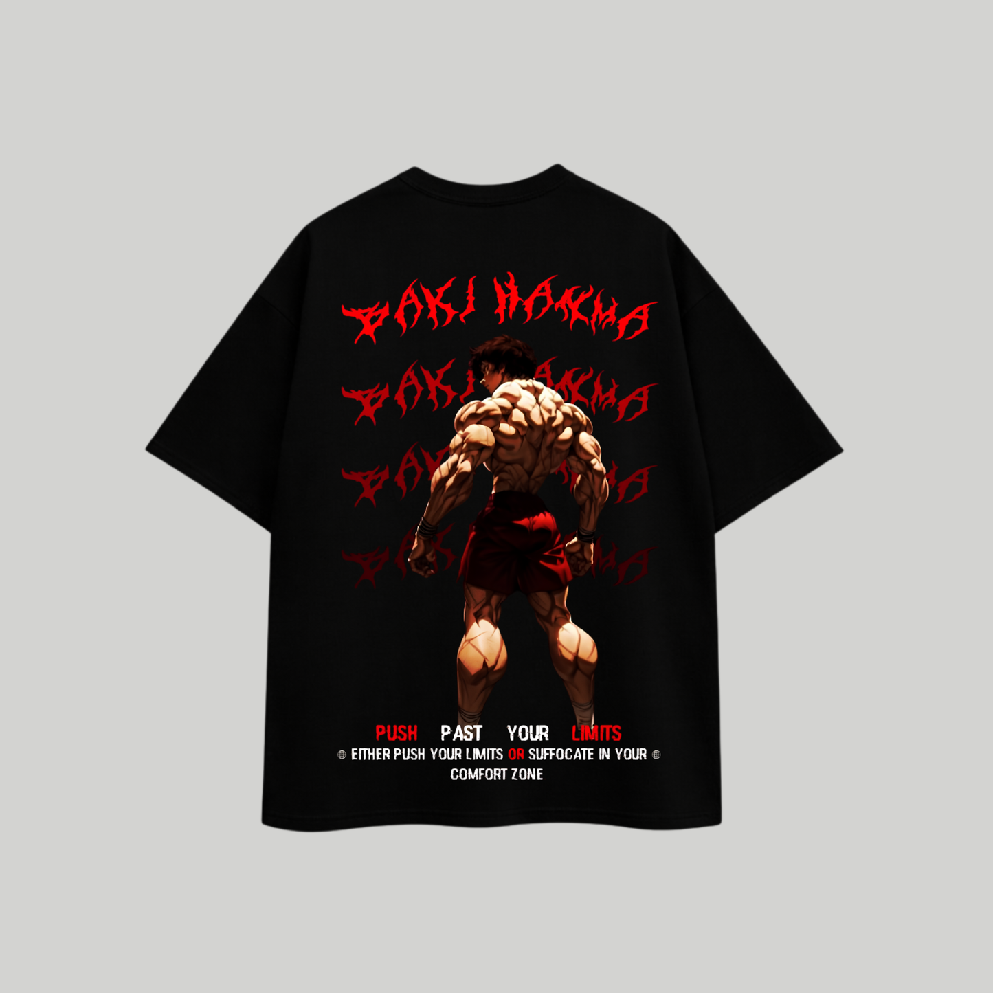 Baki Limit Break Oversized T-Shirt