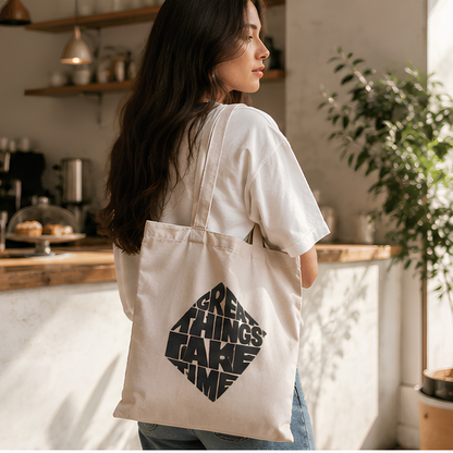 Great Things Premium Canvas Tote Bag