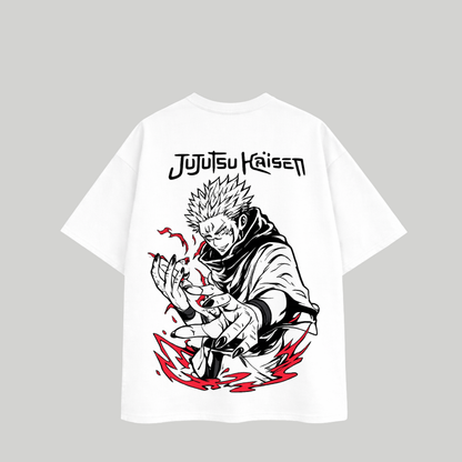 Sukuna Curse Oversized T-Shirt