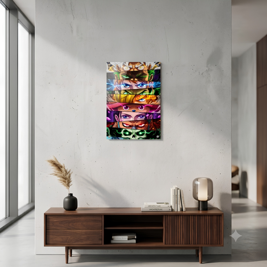 Straw Hat Legends – Crew Legacy Metallic Poster