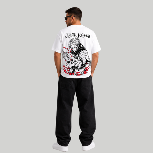 Sukuna Curse Oversized T-Shirt