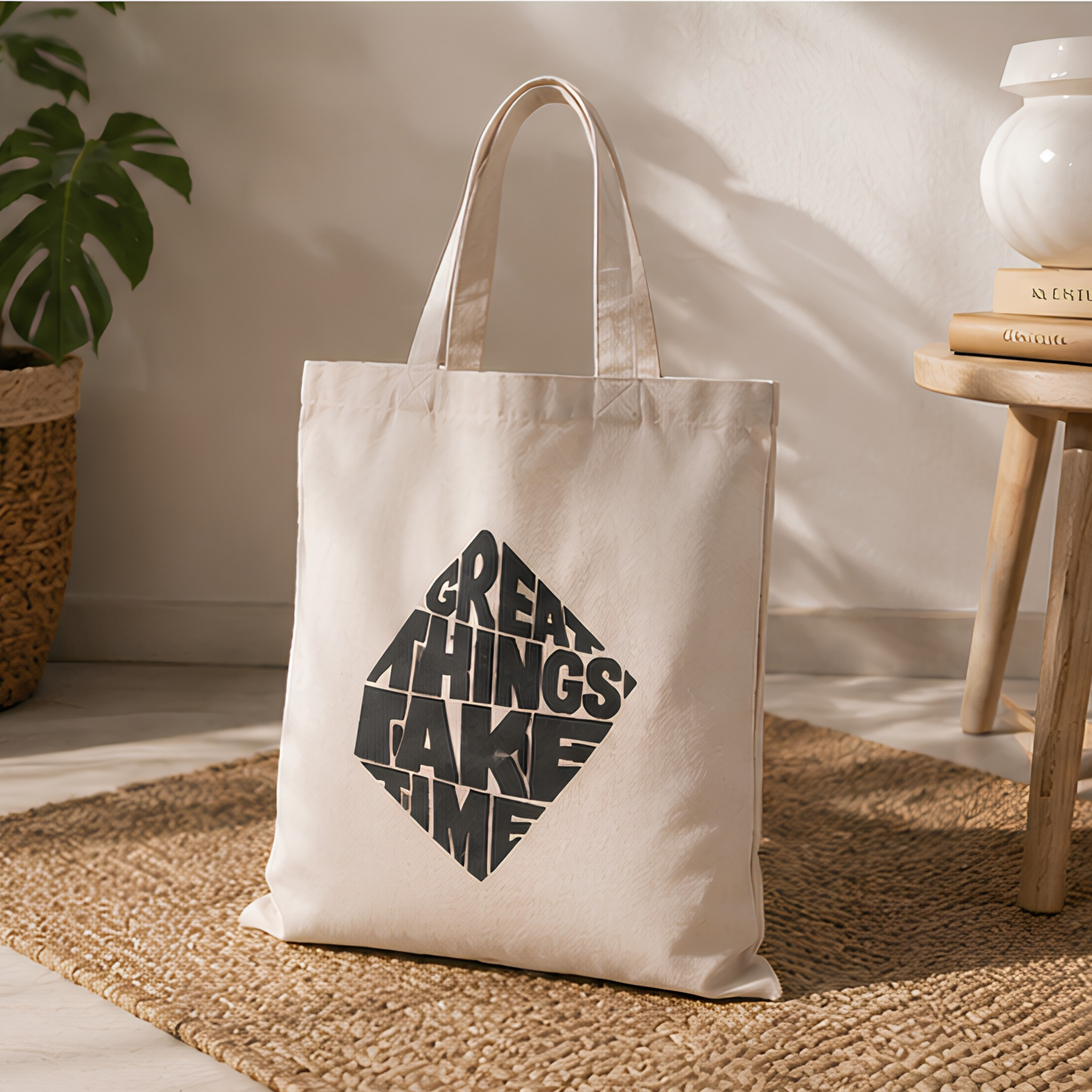 Great Things Premium Canvas Tote Bag