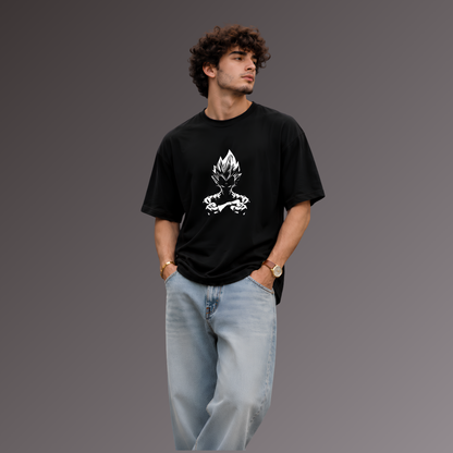 Saiyan Shadow Oversized T-Shirt