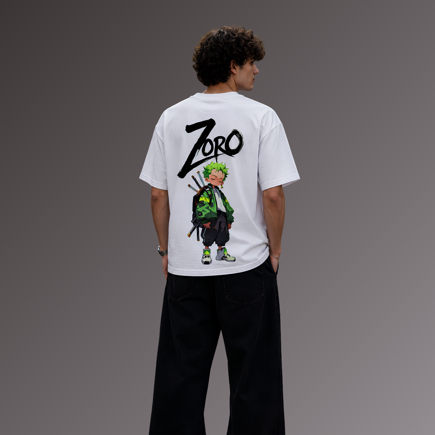 Zoro Chibi Oversized T-Shirt