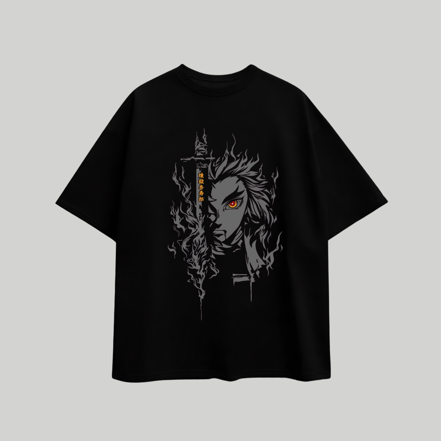 Flame Hashira Oversized T-Shirt