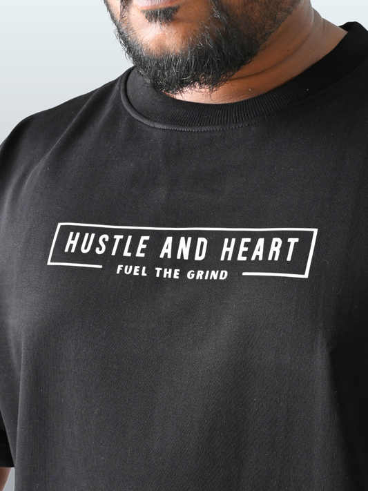 Hustle & Heart T shirt - WEAR KAYO