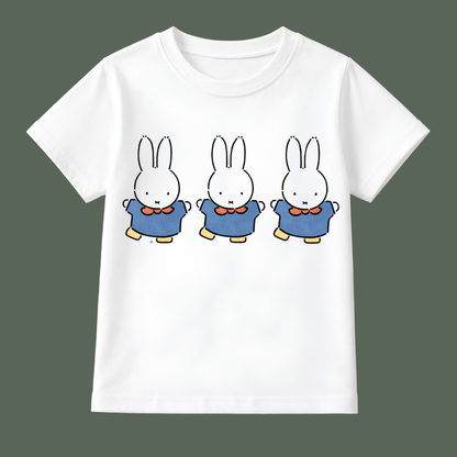 Bunny Trio Kids T-Shirt