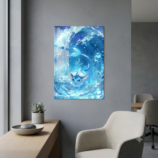 Aqua Spirit – Metallic Poster