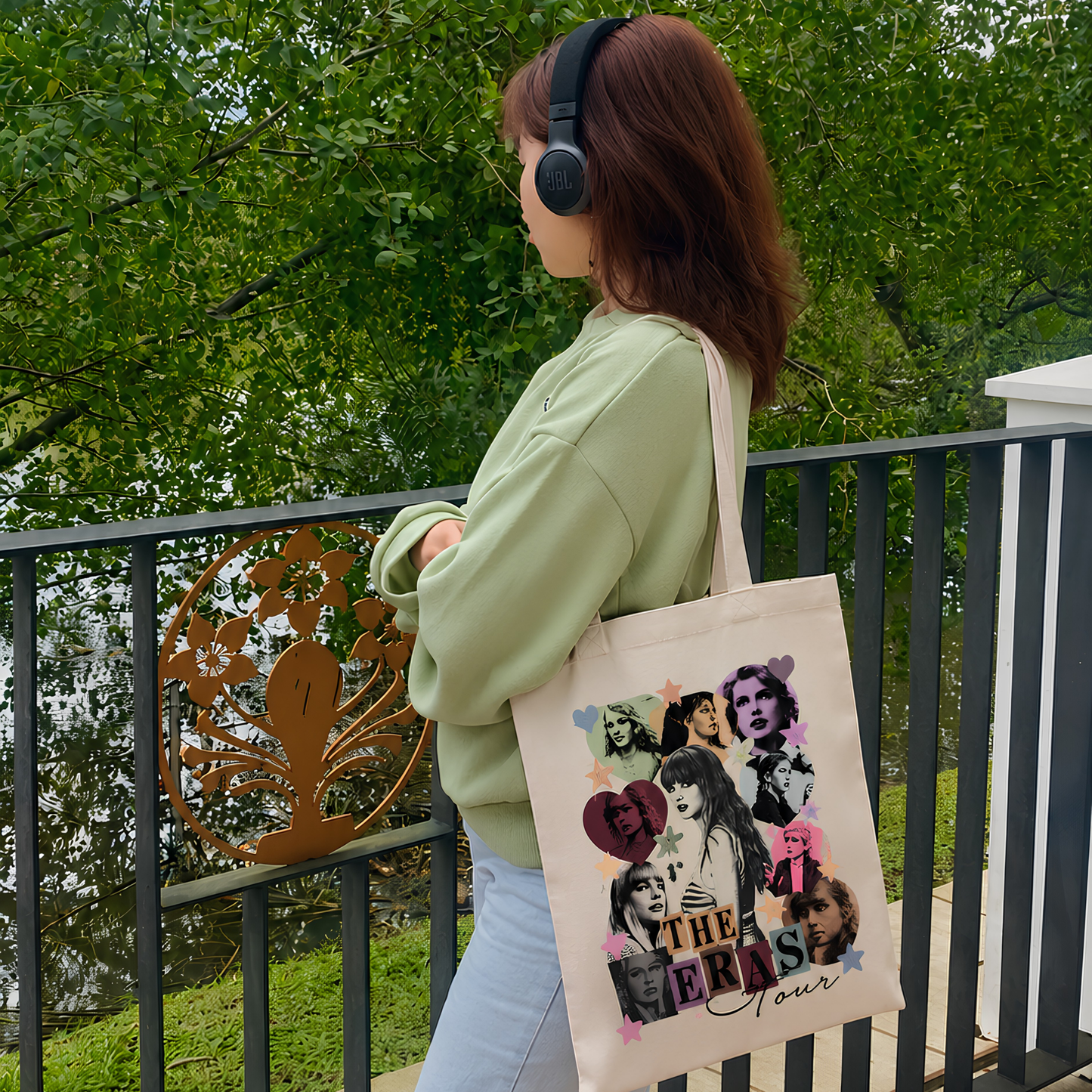 The Eras Tour Premium Canvas Tote Bag