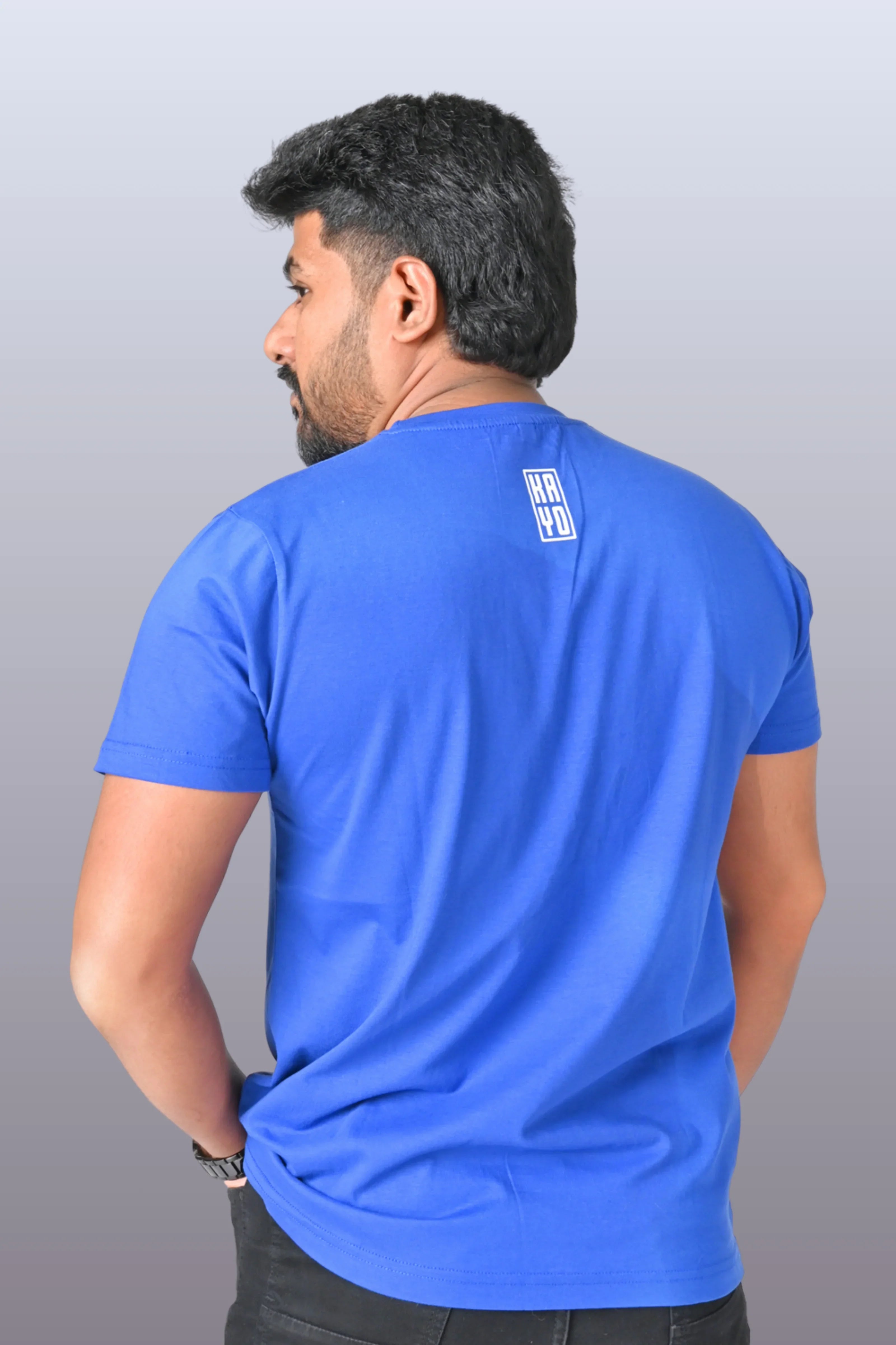 Luxe Blue T shirt - WEAR KAYO