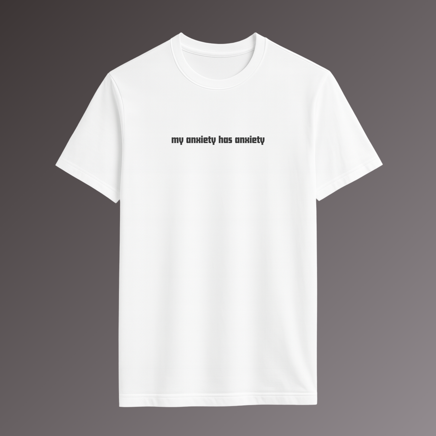 Anxiety Regular fit T shirt