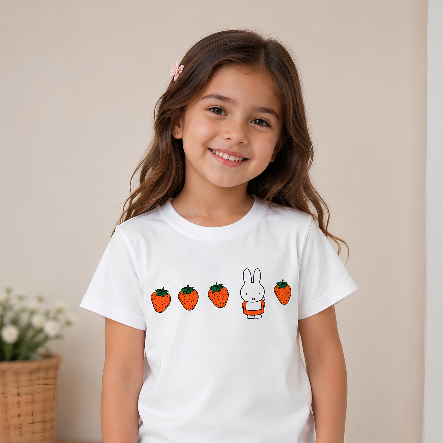 Berry Bunny Kids T-Shirt