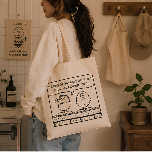 Life Exchange Premium Canvas Tote Bag