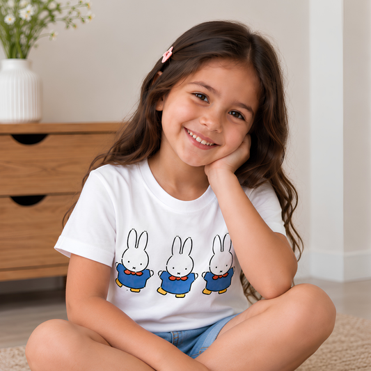Bunny Trio Kids T-Shirt
