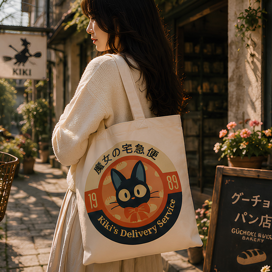 Jiji's Delivery Service Premium Canvas Tote Bag