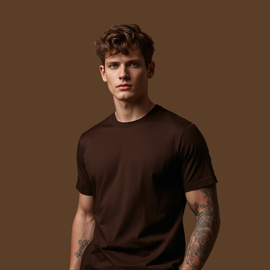 Regular Fit Coffee T-Shirt