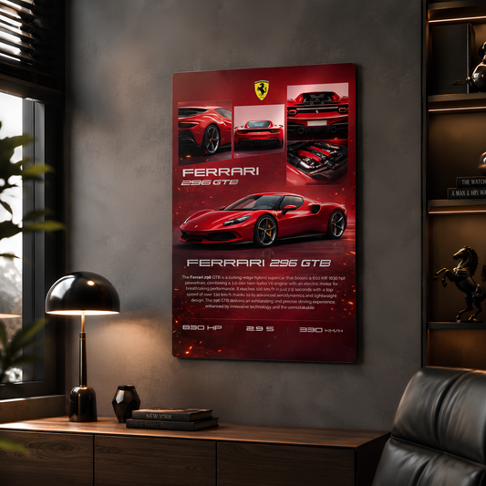 Ferrari 296 GTB – Rosso Corsa Edition