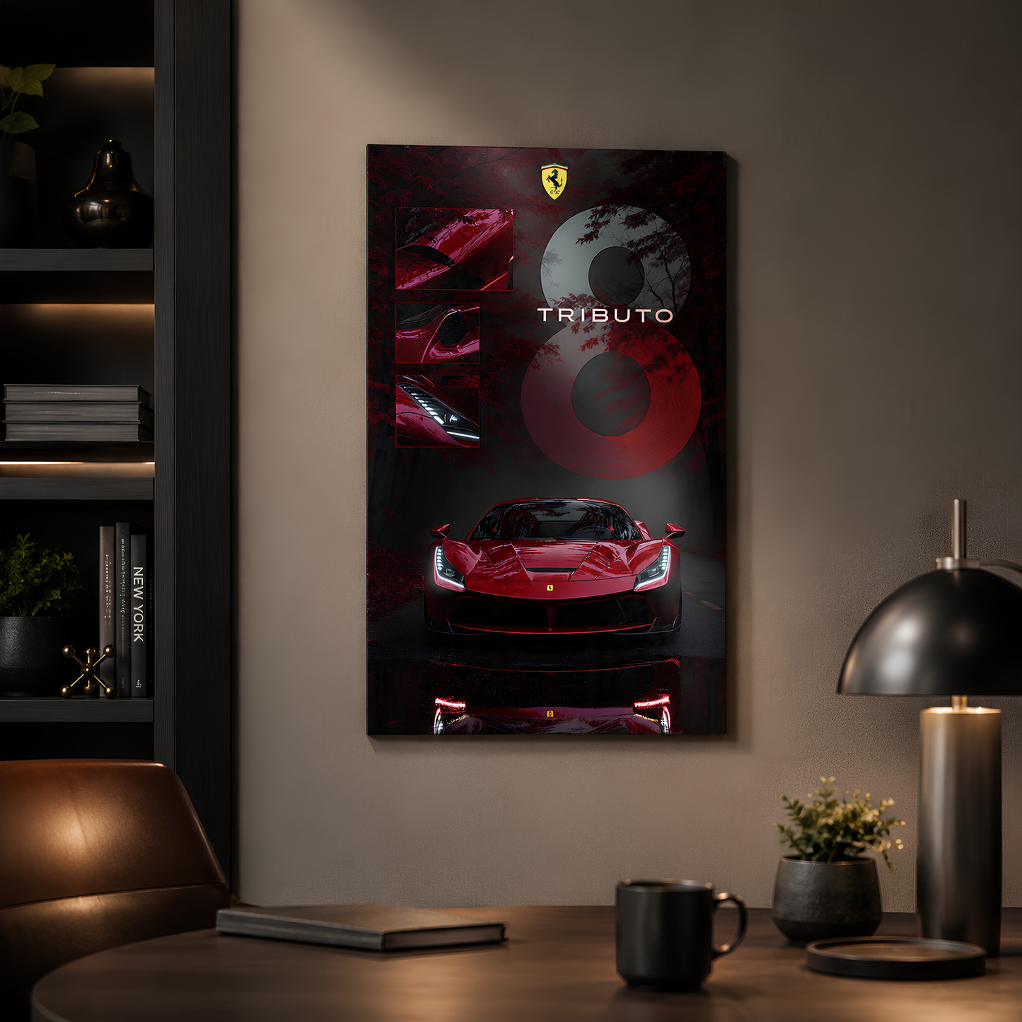 Ferrari 488 Pista Tributo – Crimson Heritage Edition