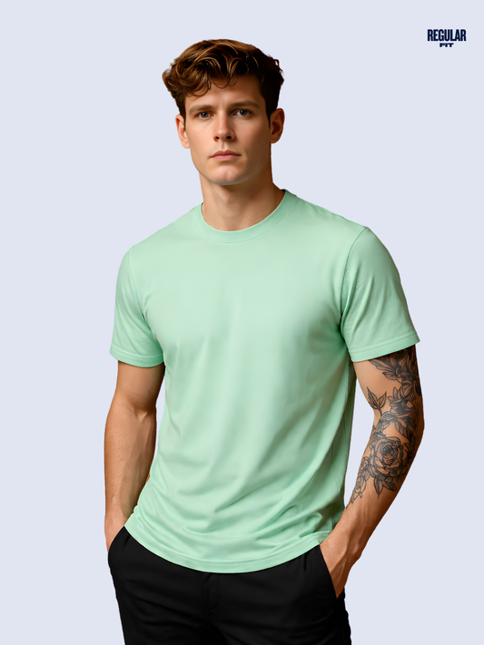 Regular fit Aqua Luxe T shirt