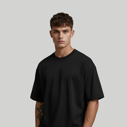 Black Oversized fit T shirt