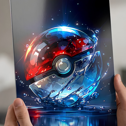 Pokéball Metallic Poster