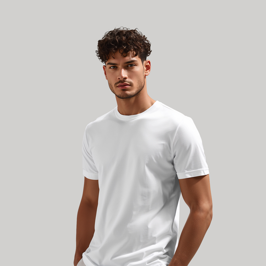 Regular Fit Polar White T-Shirt