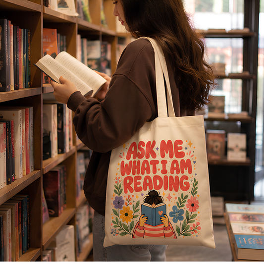 Book Lover's Haven Premium Canvas Tote Bag