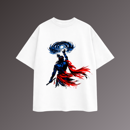Cosmic Krishna Oversized T-Shirt