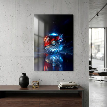 Pokéball Metallic Poster