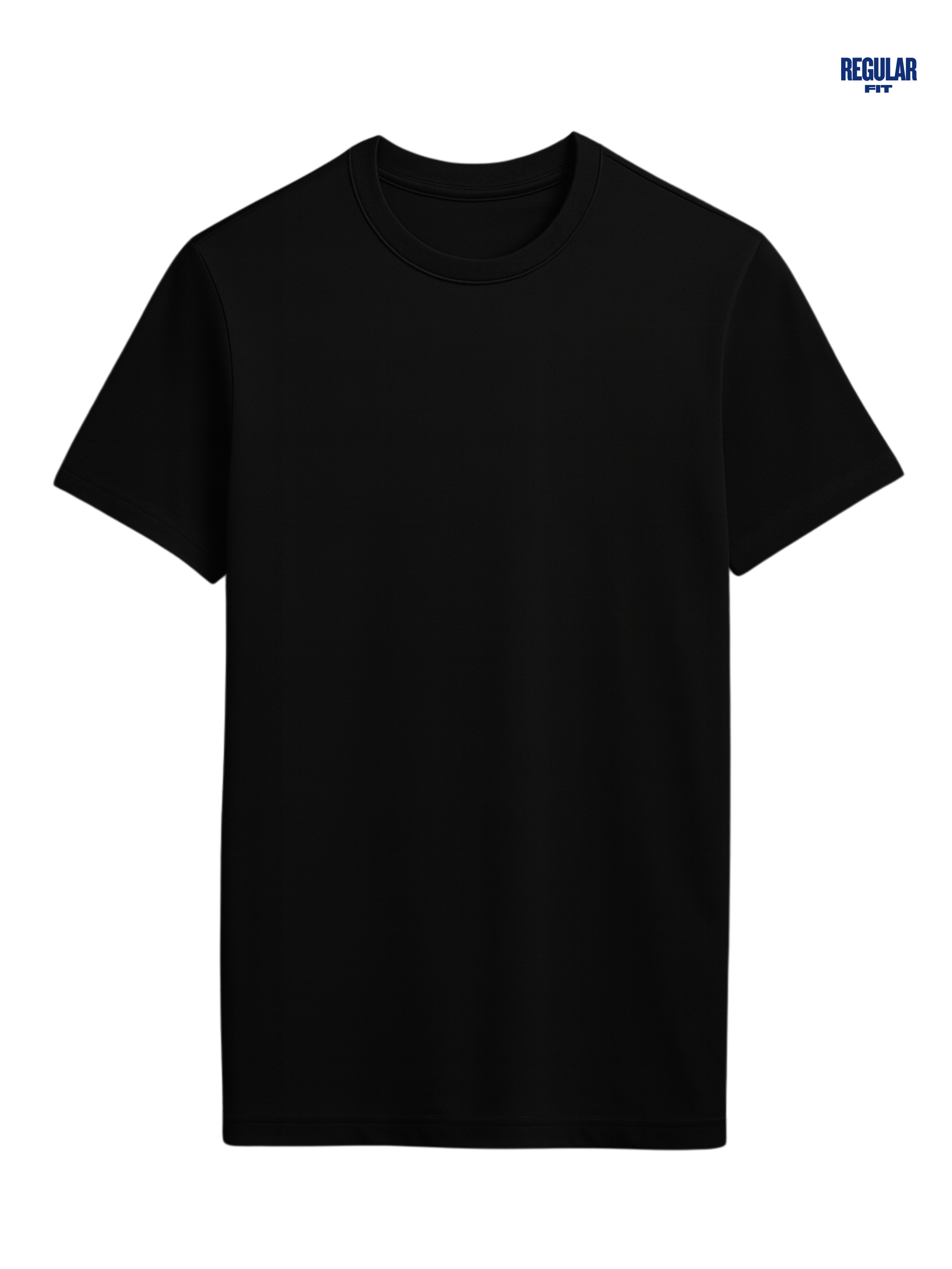 Regular fit Black Realm T shirt