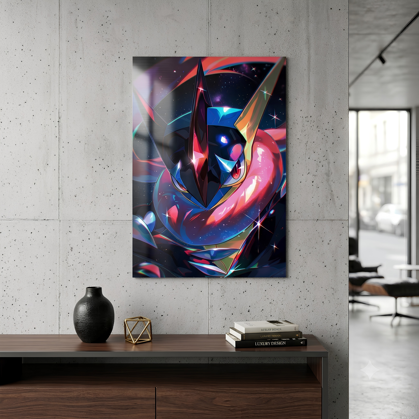 Greninja Metallic Poster