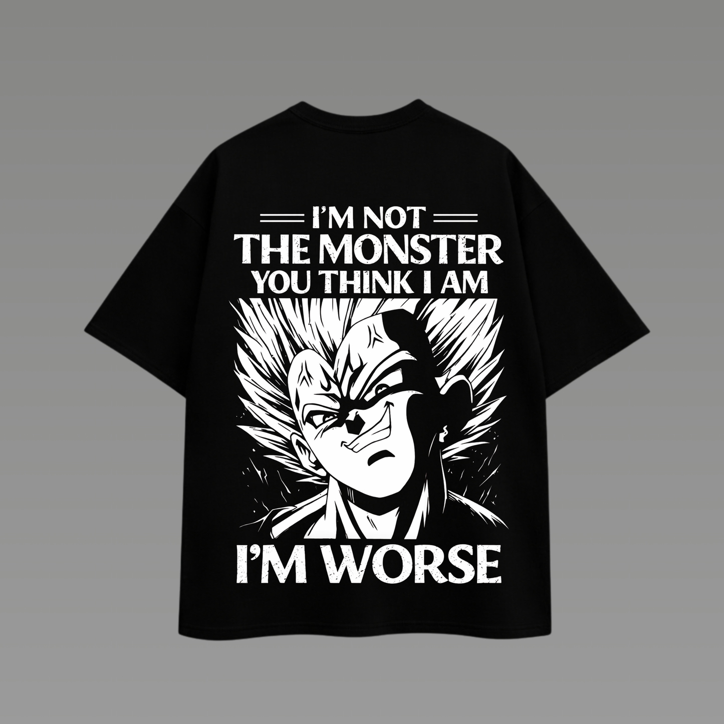 Majin Mindset - Anime Graphic Oversized T shirt