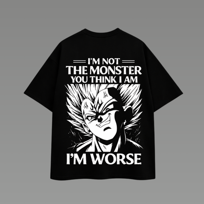Majin Mindset - Anime Graphic Oversized T shirt