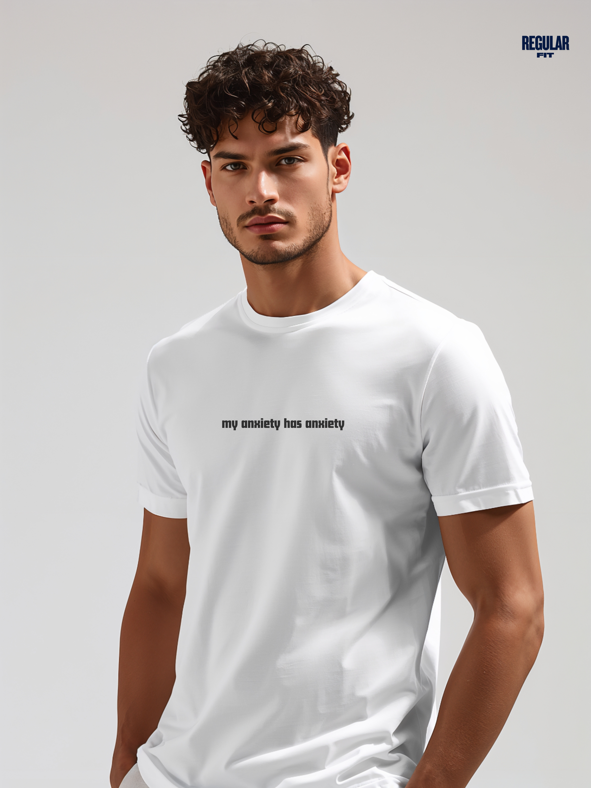 Anxiety Regular fit T shirt