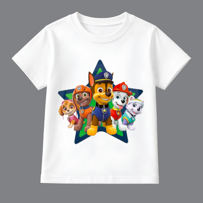 Paw Patrol Adventure Kids T-Shirt – White