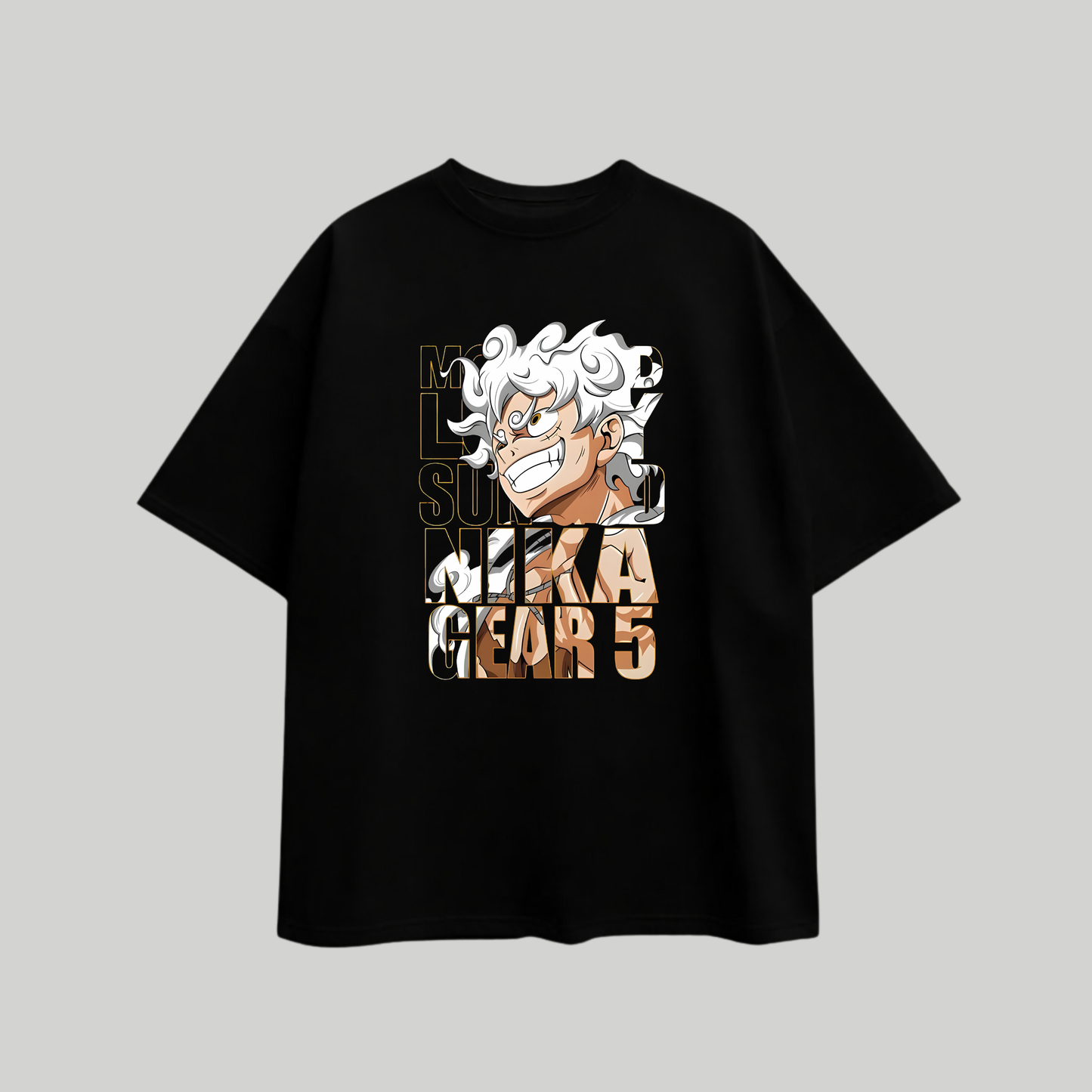 Luffy Gear 5 Oversized Anime T-Shirt